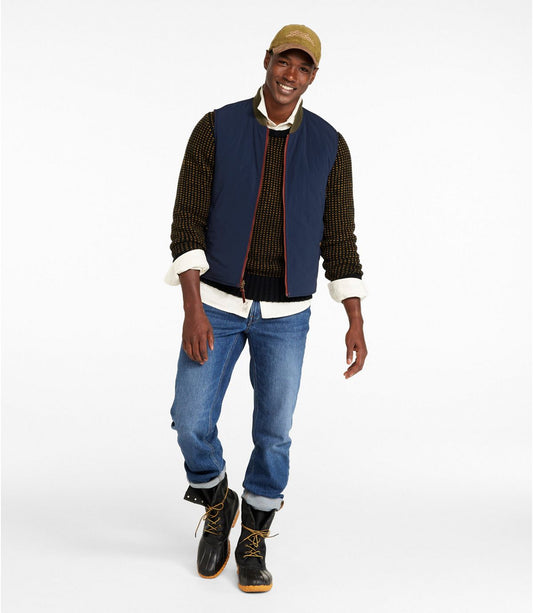 Men's Signature Reversible Quilted Vest - US 8018
