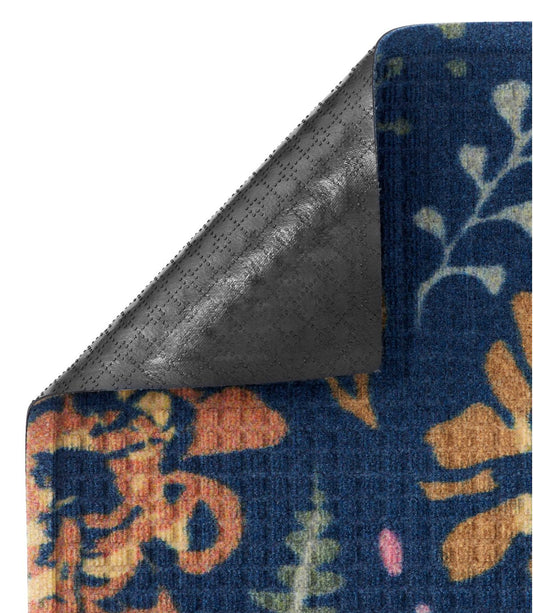 Printed Recycled Waterhog Doormat, Floral - US 6136