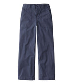 Women's 207 Vintage Cotton Canvas Pants, High-Rise Wide-Leg - US 8097