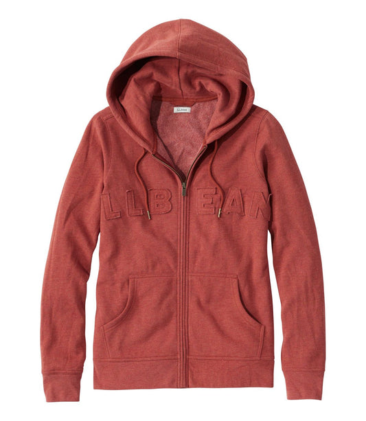 Women's L.L.Bean 1912 Sweatshirt, Full-Zip Hooded Logo - US 0348