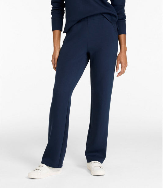 Women's L.L.Bean CloudSoft Pants, Mid-Rise Straight-Leg - US 5687