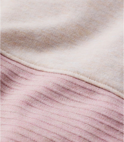 Women's Bean's Cozy Mixed Knits Pullover, Colorblock - US 8758