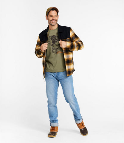Men's Signature 1965 Chamois Cloth Stag Jacket, Plaid - US 6773