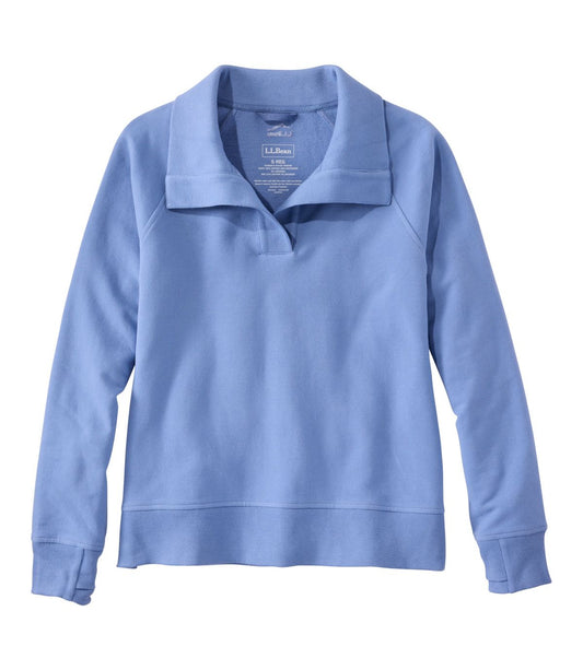 Women's Bean's Cozy Splitneck Pullover Sweatshirt - US 4167