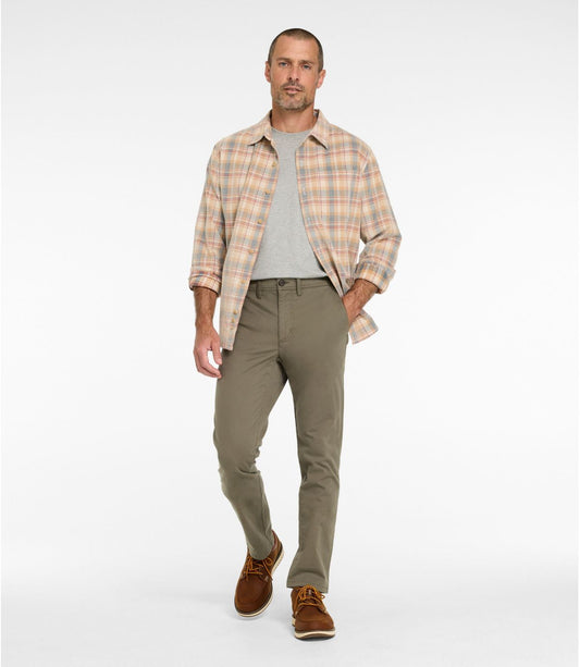 Men's Sunwashed Khaki Pants, Slim Fit - US 7724