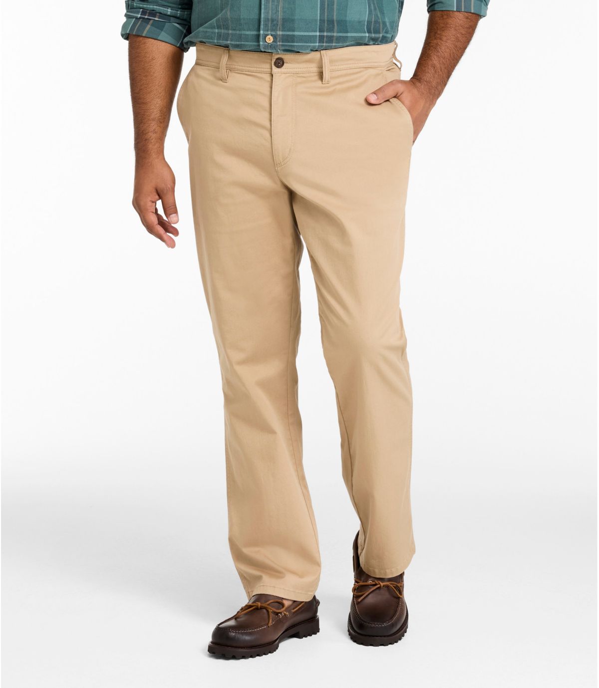 Men's Sunwashed Khaki Pants, Standard Fit - US 6414