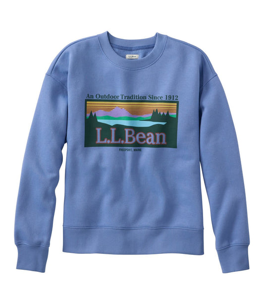 Women's Essential Sweatshirt, Crewneck Logo - US 0237