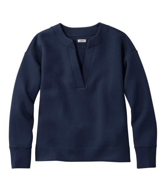 Women's L.L.Bean CloudSoft Splitneck Pullover - US 4422