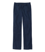 Women's Comfort Stretch Patch Pocket Pants, Mid-Rise Wide Straight-Leg Chino - US 0353