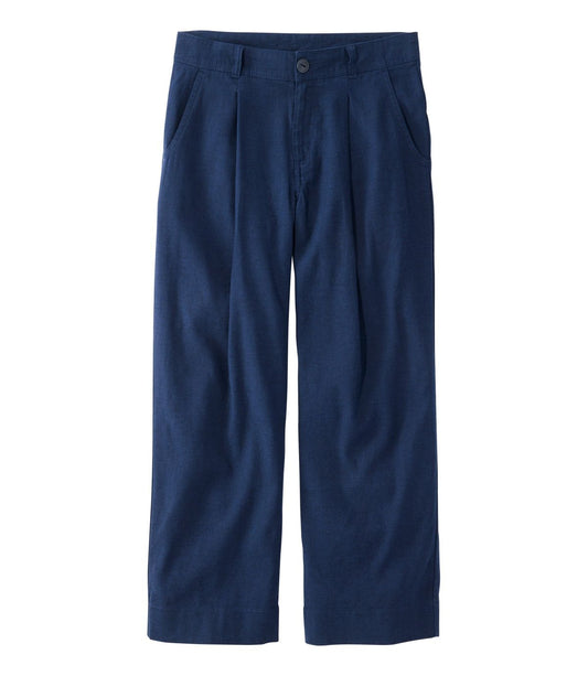 Women's Lakeside Linen-Blend Pants, Crop - US 9614