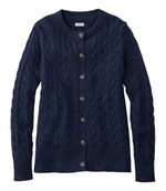 Women's The Original Double L® Sweater, Cable Cardigan - US 9576
