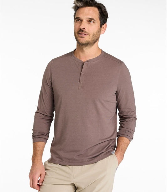 Men's Multisport Lifestyle Henley, Long-Sleeve - US 4565