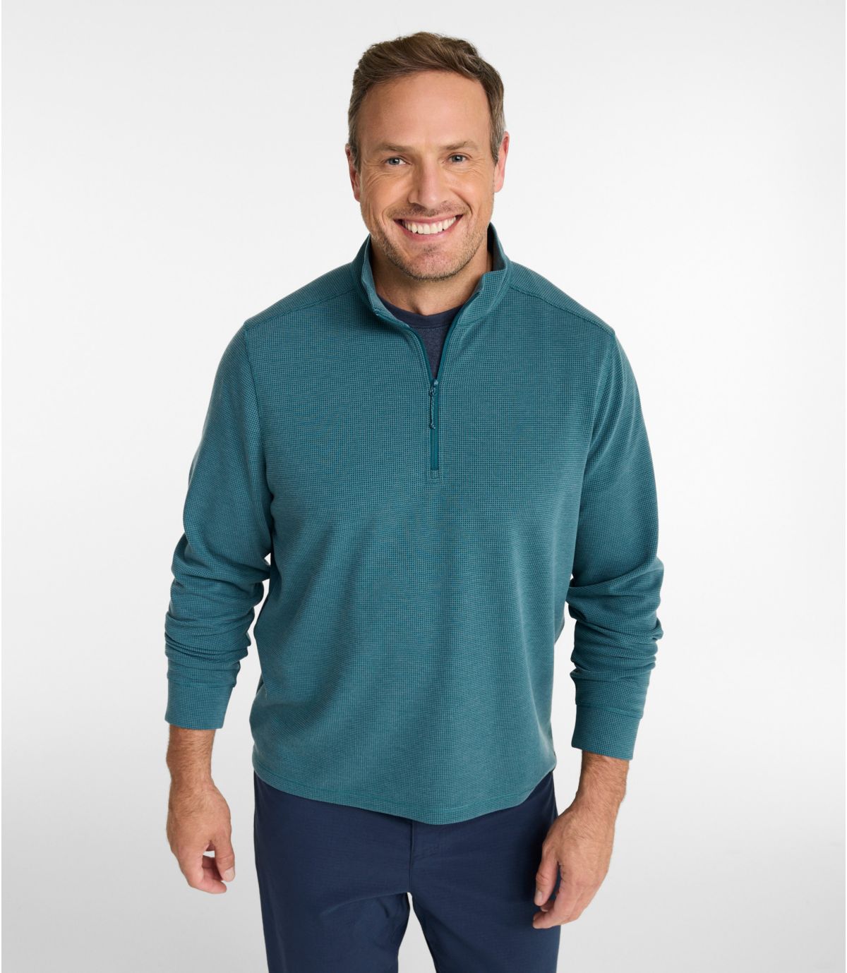 Men's Mountainside Micro Waffle, 1/4 Zip - US 9145