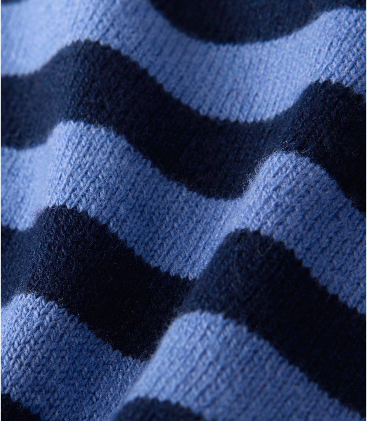 Women's Cotton/Cashmere Knit Triangle Scarf, Striped - US 5066