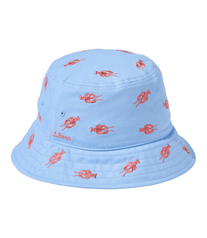 Adults' Cotton Motif Bucket Hat - US 9842