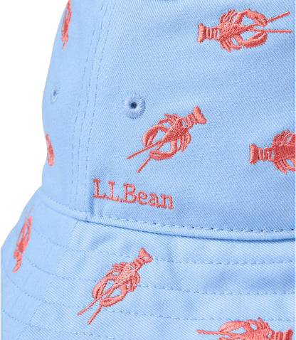 Adults' Cotton Motif Bucket Hat - US 9842