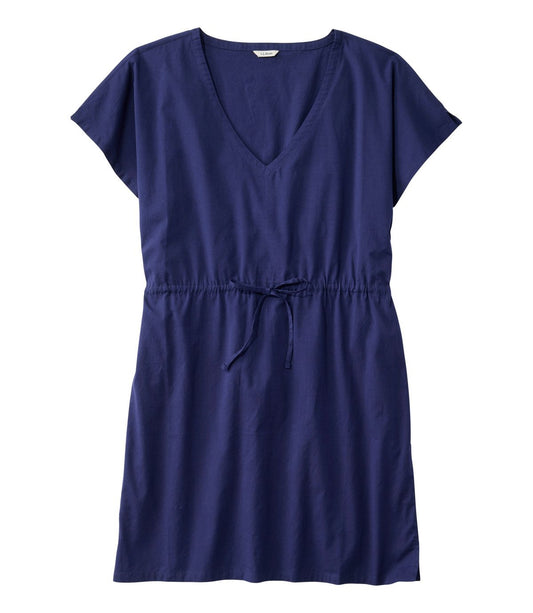 Women's L.L.Bean Coastal Cotton Cover-Up Caftan - US 4651