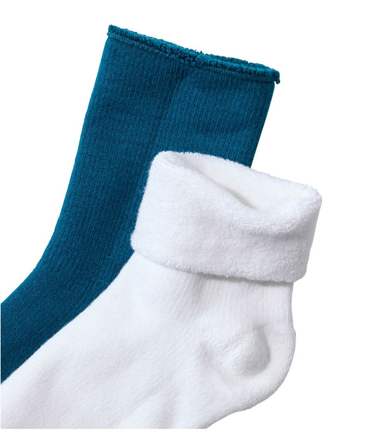 Adults' Cozy Rangeley Micro Crew Socks, 2-Pack - US 9933