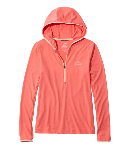 Women's SunSmart Coolpro Half Zip Hoodie - US 9072