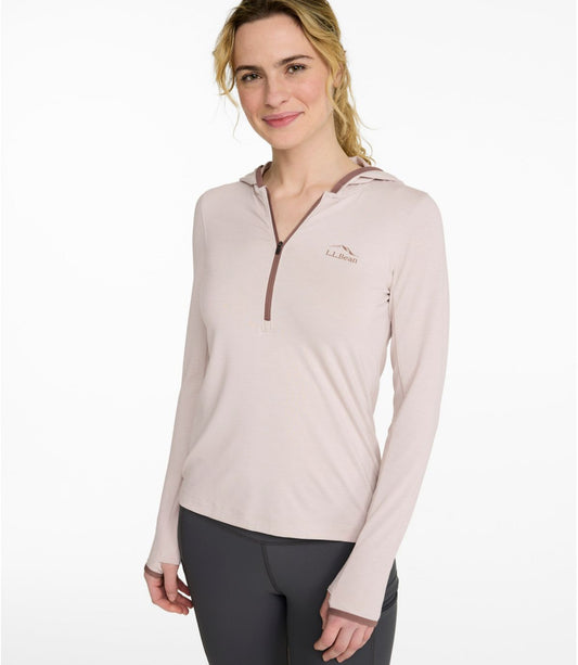 Women's SunSmart Coolpro Half Zip Hoodie - US 9072