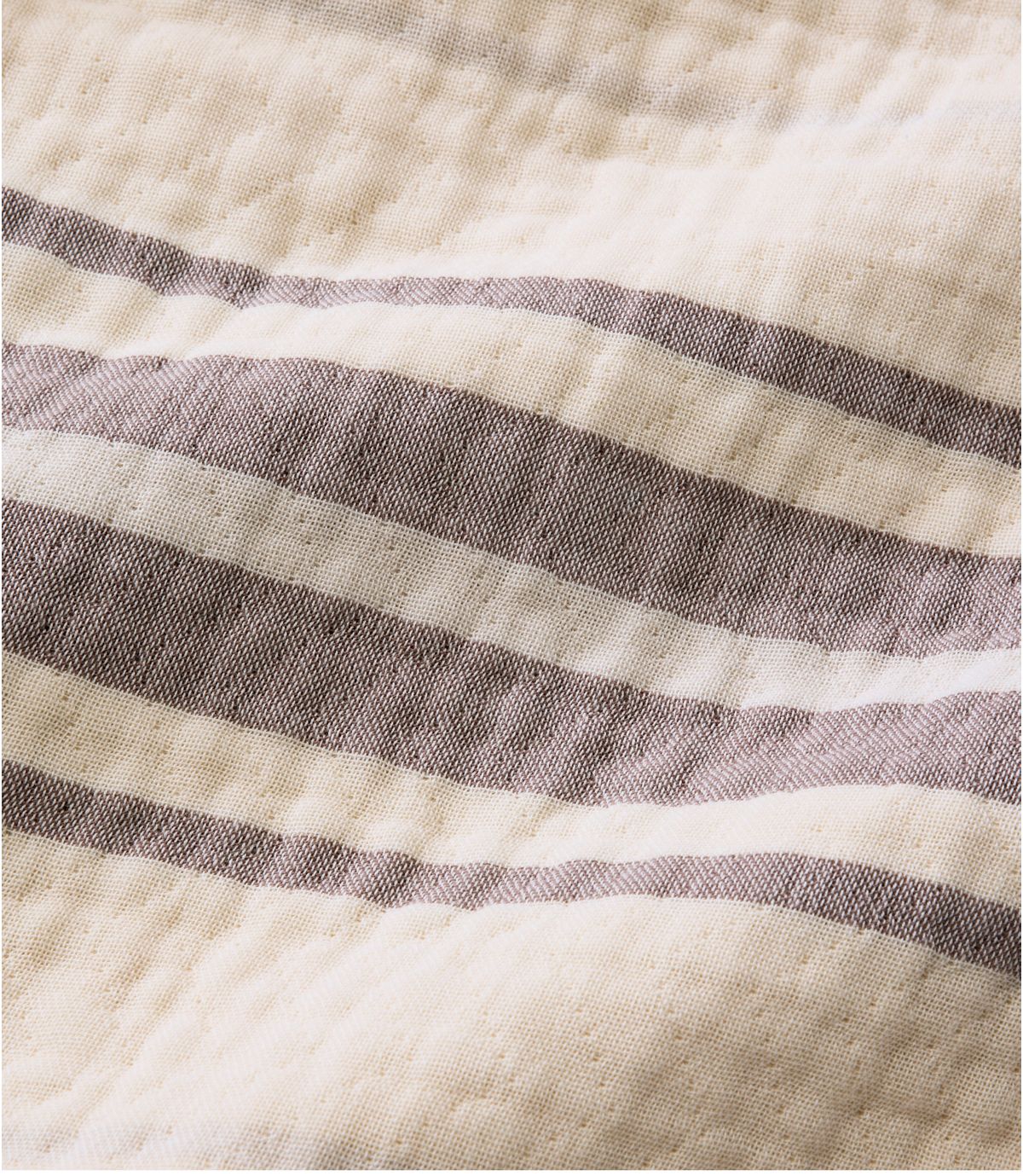 Lightweight Cotton Gauze Throw, Stripe - US 4043