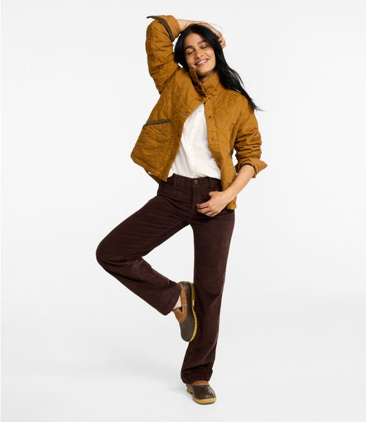 Women's 207 Vintage Corduroy Patch Pocket Pants, Mid-Rise Wide Straight-Leg - US 3512