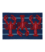 Indoor/Outdoor Vacationland Rug, Lobsters - US 1085