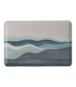 Happy Feet Comfort Mat, Watercolor Waves - US 8557