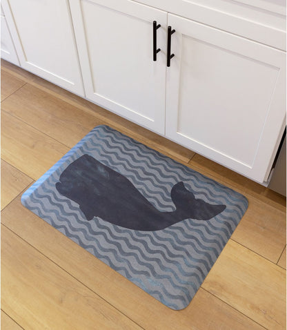 Happy Feet Comfort Mat, Whale - US 0559