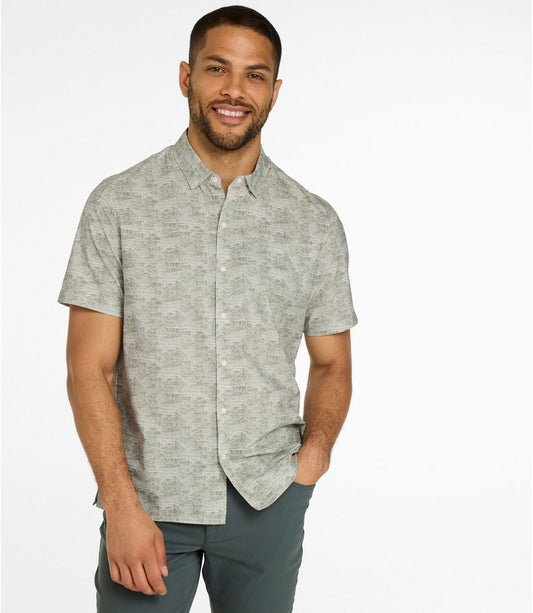 Men's Ultralight Trail Shirt, Short-Sleeve Print - US 5327