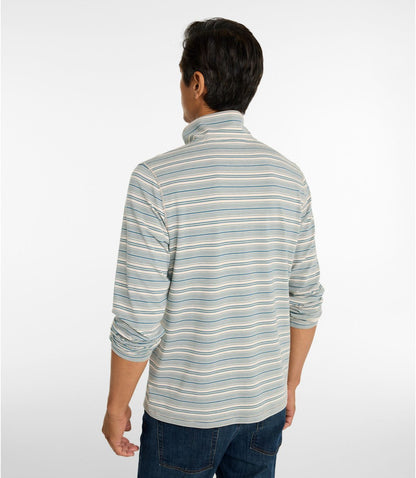 Men's Everyday SunSmart® Tee, Long-Sleeve Quarter-Zip Stripe - US 4898