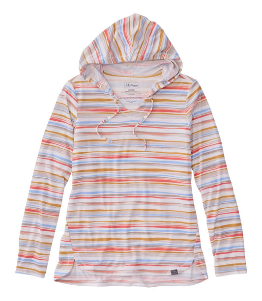 Women's Everyday SunSmart® Hoodie, Long-Sleeve Stripe - US 5016