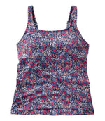 Women's L.L.Bean Coastal Essential Scoop Tankini Top, Print - US 3132