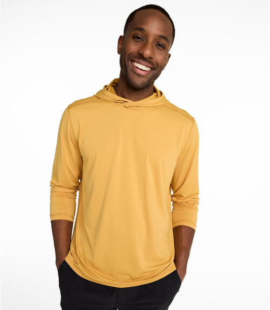 Men's Bold Coast Lifestyle Tee, Long-Sleeve Hooded - US 6628