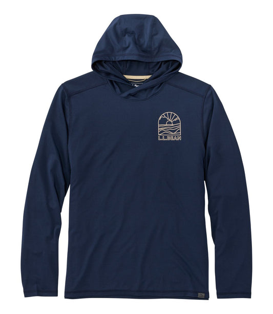 Men's Bold Coast Lifestyle Tee, Long-Sleeve Hooded Graphic - US 2401