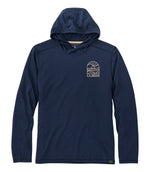 Men's Bold Coast Lifestyle Tee, Long-Sleeve Hooded Graphic - US 9439