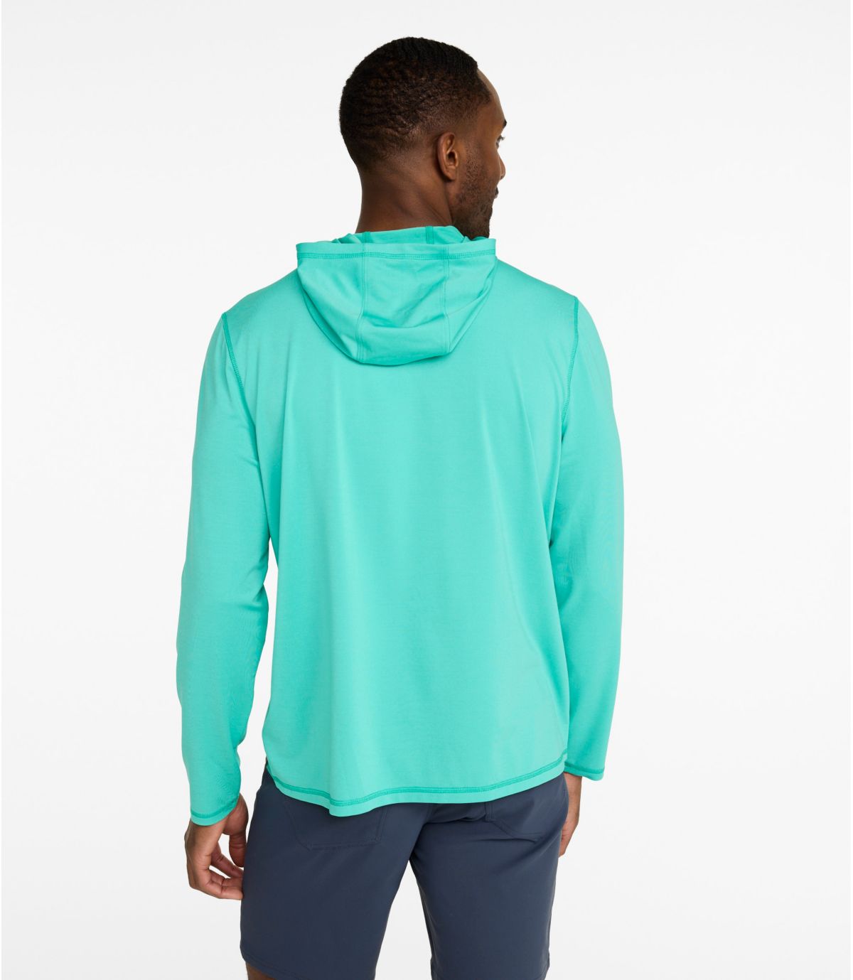 Men's Bold Coast Lifestyle Tee, Long-Sleeve Hooded Graphic - US 2401