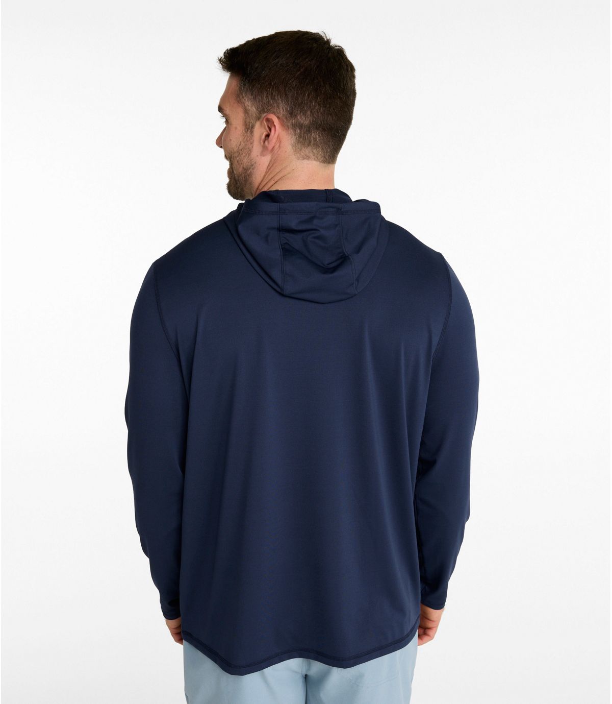 Men's Bold Coast Lifestyle Tee, Long-Sleeve Hooded Graphic - US 2401