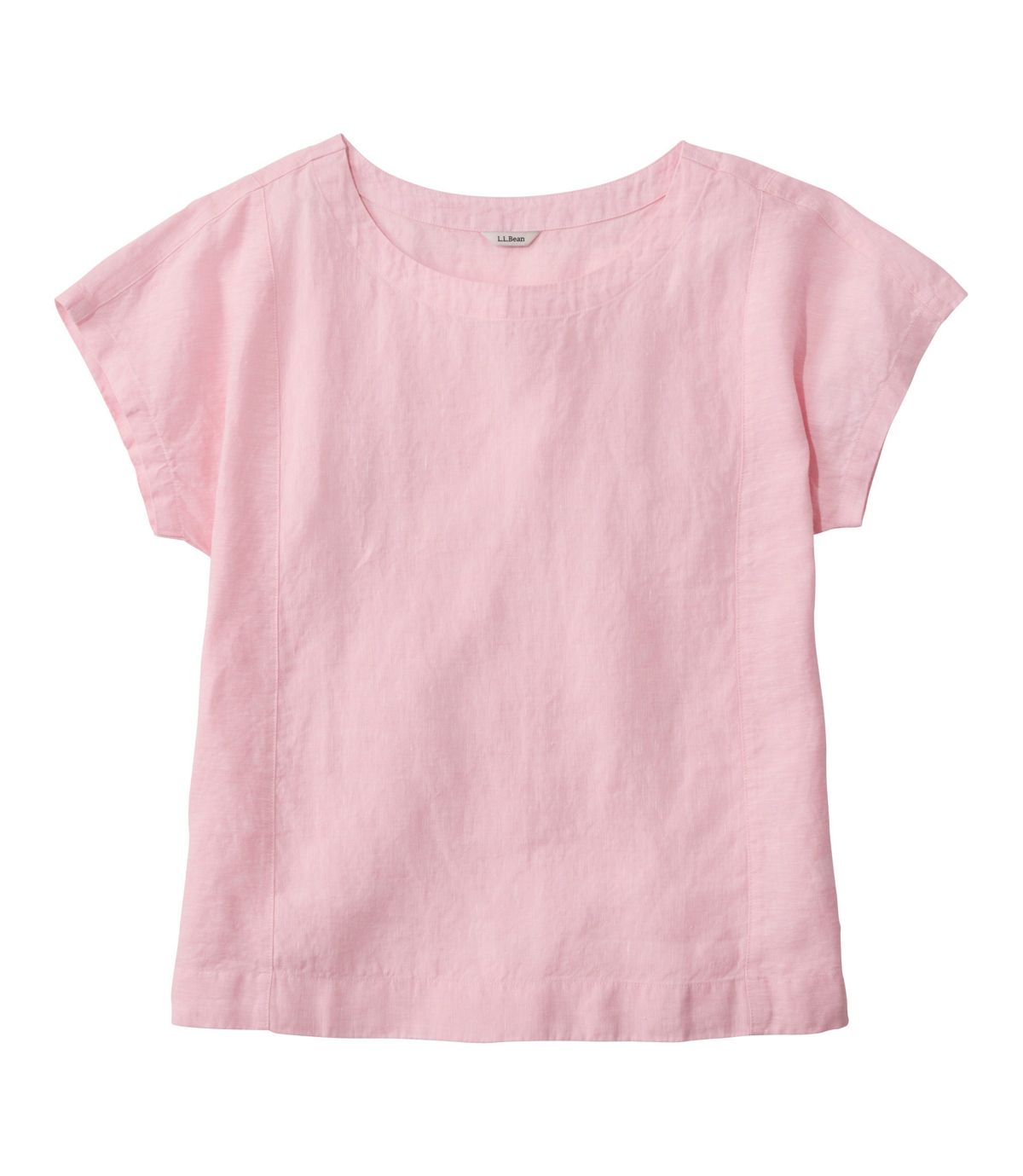 Women's Premium Washable Linen Shirt, Short-Sleeve - US 3679
