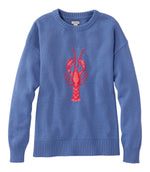 Women's The Original Double L® Sweater, Novelty Crewneck - US 2046