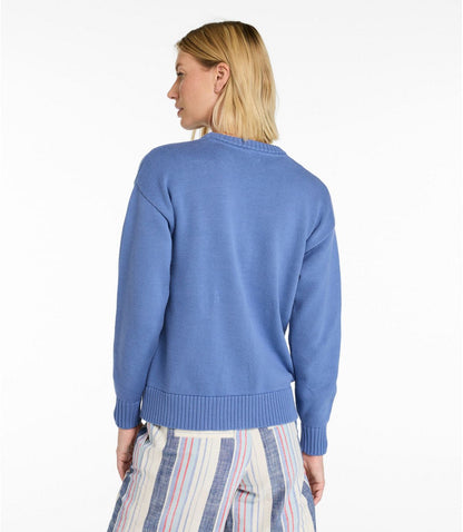 Women's The Original Double L® Sweater, Novelty Crewneck - US 2046