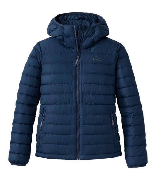 Women's Access Down Hooded Puffer, Colorblock - US 1313