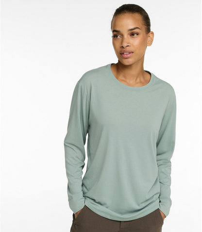 Women's Mountainside Crewneck Tee, Long-Sleeve - US 1997