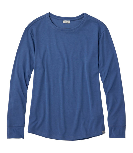 Women's Mountainside Crewneck Tee, Long-Sleeve - US 3838