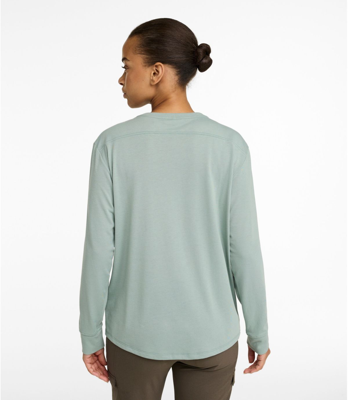 Women's Mountainside Crewneck Tee, Long-Sleeve - US 1997