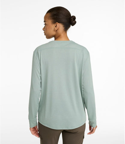 Women's Mountainside Crewneck Tee, Long-Sleeve - US 1997