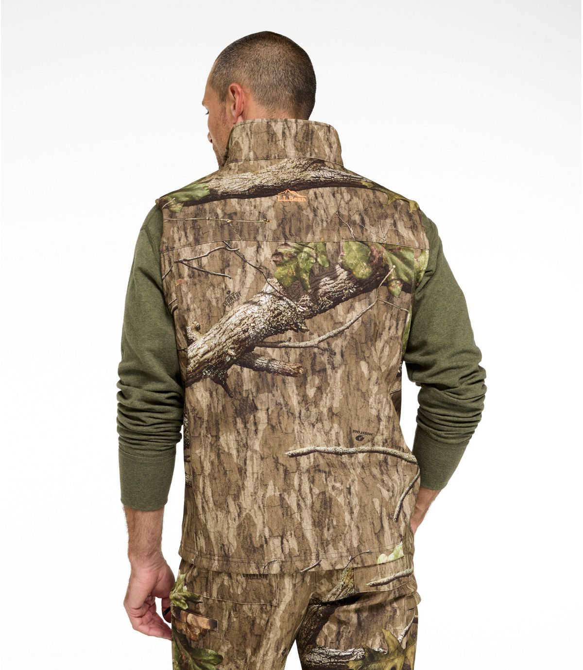 Men's Hunter's Pathfinder Soft Shell Vest, Camo - US 6964