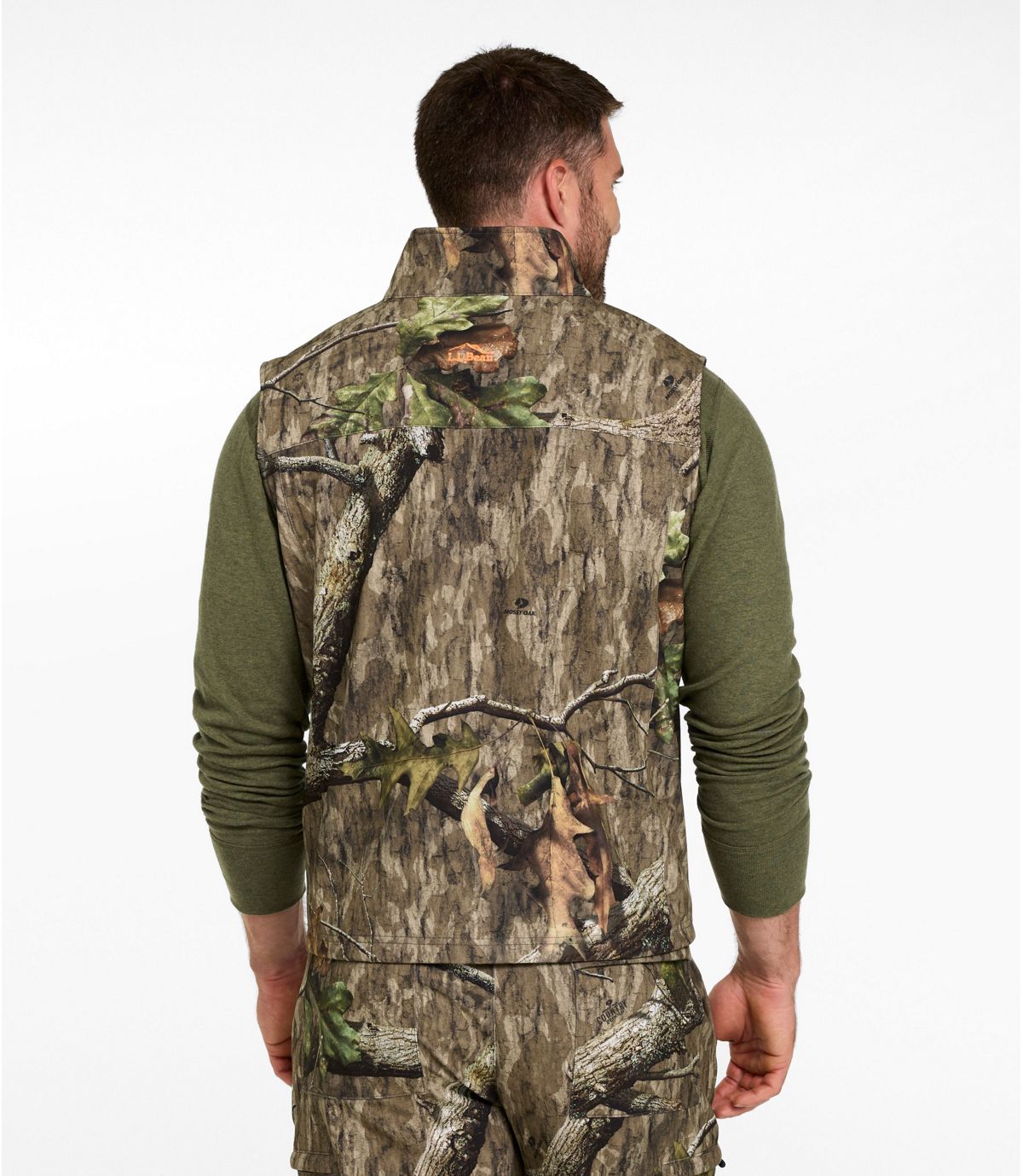 Men's Hunter's Pathfinder Soft Shell Vest, Camo - US 6964