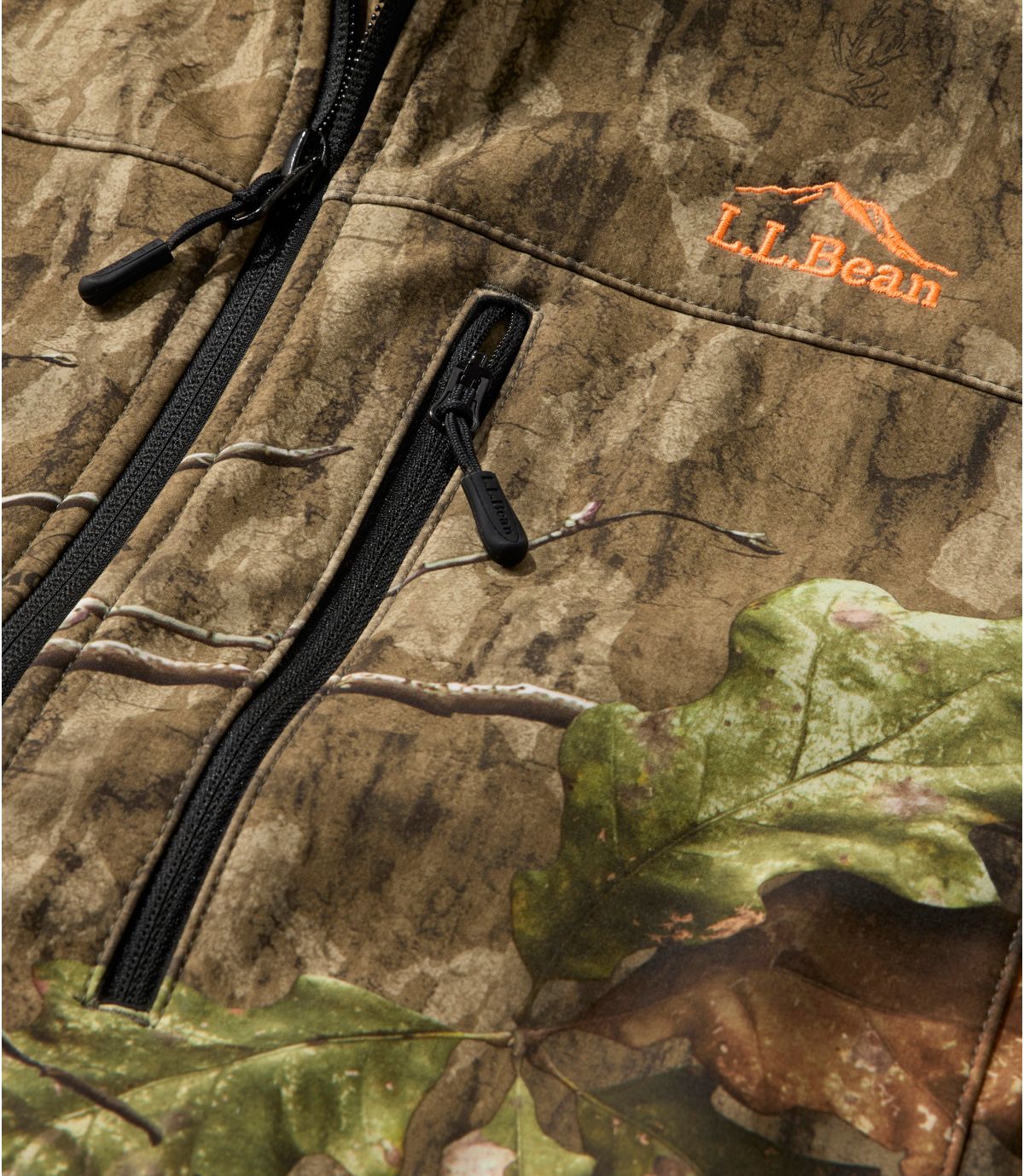 Men's Hunter's Pathfinder Soft Shell Vest, Camo - US 6964