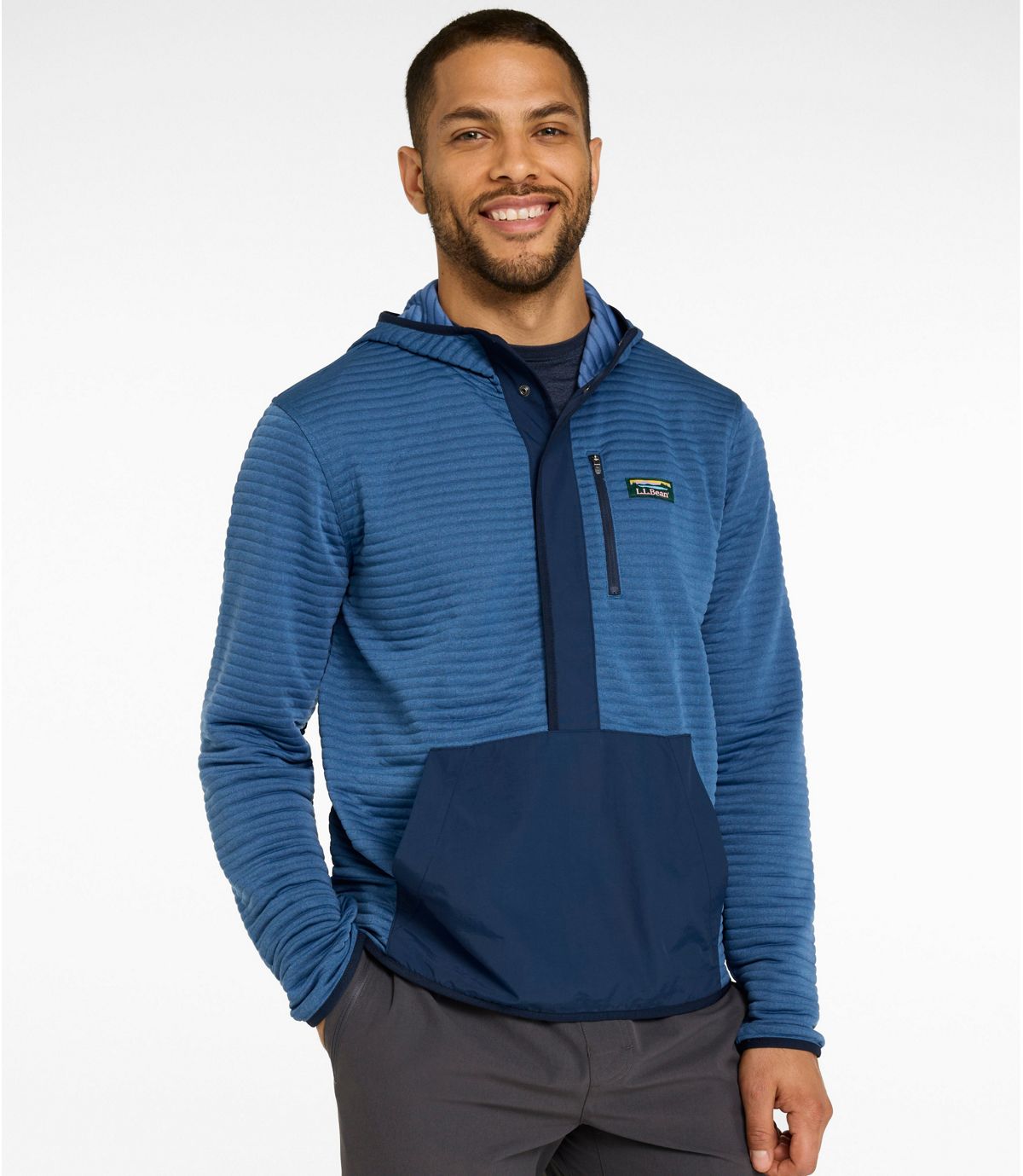 Men's Airlight Knit Pullover Hoodie - US 6193
